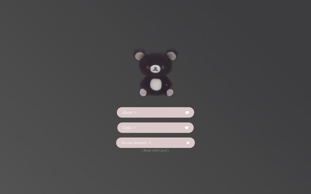 Carrd profile picture for @scabby